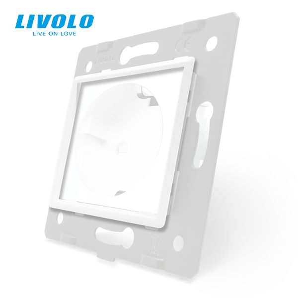 Ободок розетки 5 шт Livolo білий (DF10-11) DF10-11 фото