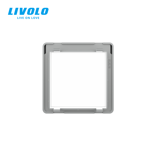 Кришка для розетки IP44 Livolo сірий (VL-XW001-2I) C7-1WF-15 фото