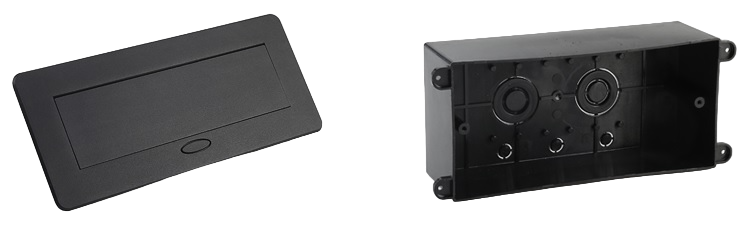 Меблева розетка з плавним відкриттям, USB, Type-С Power Delivery 36W Livolo білий в золотому (VL-SHS013-TC-UA.UC-WP-A) VL-SHS013-TC-UA.UC-WP-A фото