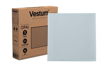 Панель світлодіодна LED OPAL 50W 600x600 6000K 220V Vestum 1-VS-5002 фото