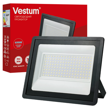 Світлодіодний прожектор Vestum 100W 6500K 180-260V IP65 1-VS-3017 1-VS-3017 фото