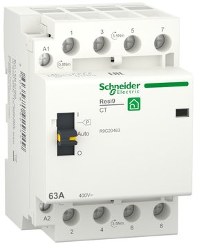 Контактор RESI9 3P+N 63A 4NO ~230В/50Гц Schneider R9C20463 фото