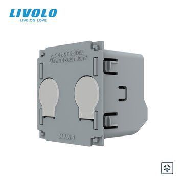 Механізм сенсорний димер 2 сенсори Livolo (VL-FC2D2-2G) VL-FC2D2-2G фото