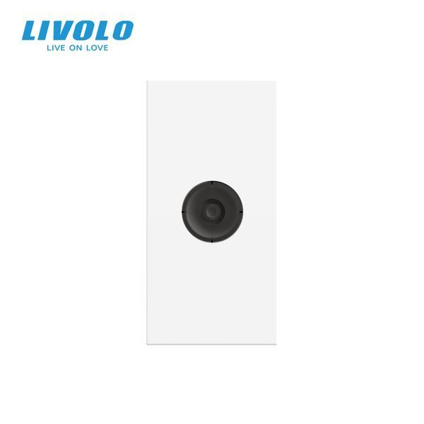 Механізм розетка телевізійна Livolo білий (C7-1V-11) 727800111 фото