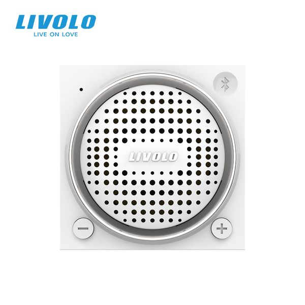 Механізм Bluetooth колонка Livolo білий (VL-FCF-2WP) VL-FCF-2WP фото