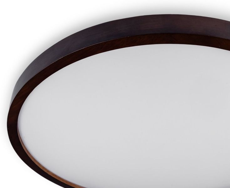 Світильник LED стельовий 60W 3000К-6500К горіх матовий 375*60мм з ДК WOOD VS-91046 фото